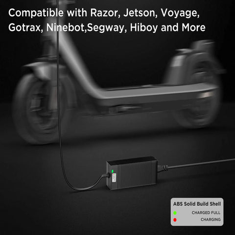 54.6V Smart Charger For 48V Lithium Batteries With UL Certification Fast Charging Multi Safety Protection Worldwide 100 To 240VAC 13S Compatible DC 5.5 By 2.5 Or 2.1mm Connector Perfect For Electric Bikes And Scooters