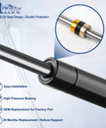 Close-up of Rear Hatch Trunk Lid Shocks Struts Gas Springs Pair For Ford Mustang 1994 2004 And Panoz Esperante OEM PM2014