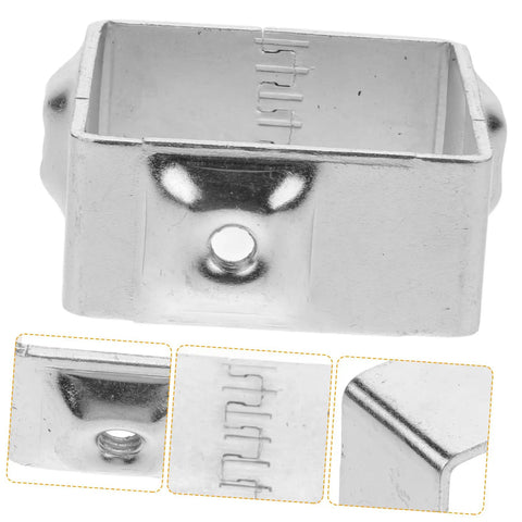 Heavy Duty Fence Buckles For Quick Secure Tinplate Installation With Durable Metal Fasteners for isolation net fencing, shown close-up