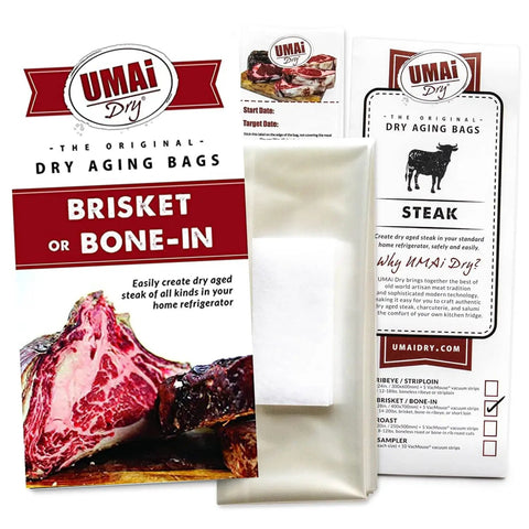 Dry Aging Bags For Meat Set Of 3 For Beef Steaks Brisket Or Bone In Up To 20 Lbs No Vacuum Sealer Needed Home Fridge Ager packaging