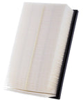 High-Flow Engine Air Filter For 2018-2024 VW Tiguan, 2019-2025 Audi Q3, 2015-2024 VW GTI side view showing pleated design