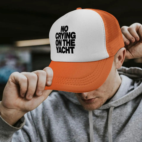 Man wearing Everyday Mens Cap With Low Profile Fit And Breathable Ventilation Lightweight Baseball Style Hat For Men All Day Comfort