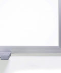 Porcelain Magnetic Whiteboard 4 By 8 With Aluminum Frame Includes Marker And Eraser Made In USA Heavy Duty Porcelain-On-Steel Surface