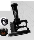 Automatic Rotating Wdt Tool Espresso Needle Distributor Anti Clumping Coffee Grinder Accessory 53 Mm close-up view with hand.