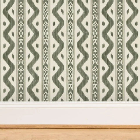 Killer Stripe Pattern Textured Leather Vinyl Wallpaper Rock Solid Commercial Grade Wallcovering For Offices Hotels And Restaurants Paste Required Pro Install green patterned wall with a textured finish