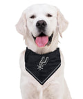 NBA San Antonio Spurs Tie Bandana For Pets Large X Large Dog Cat Bandanna Scarf Bib The Ultimate Game Day Party Bandana