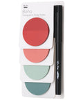 Round Transparent Sticky Notes You Can Totally Use 1.8 Inch 4 Pads With 200 Sheets And Quick Dry Fine Tip Pen Easy Peel Water Resistant And Clean Removal For Bible Journaling And Daily Planning in assorted colors with pen