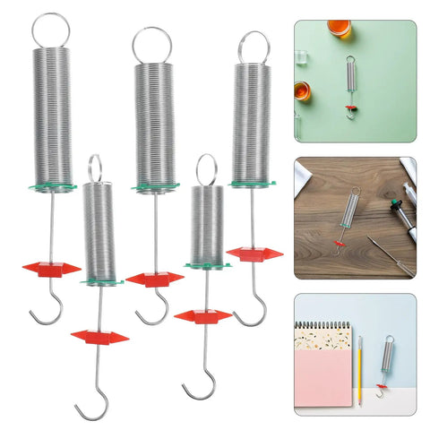 10 Pack Spiral Spring Kit for Physics Experiments Hooke's Law Teaching Tools Reliable Compression Springs set displayed