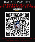 QR code for Badass AR Hook Strut And Cleaning Rod Guide Twin Pack overview and video on Amazon