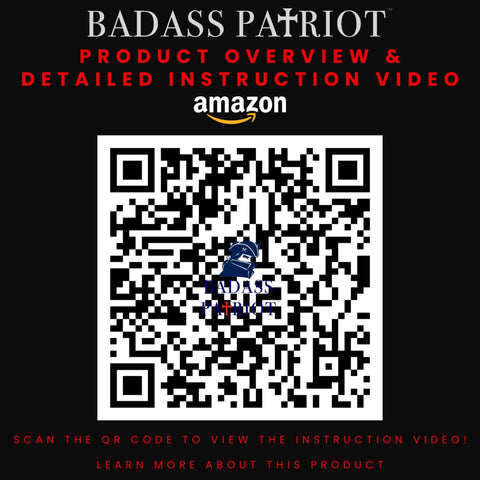 QR code for Badass AR Hook Strut And Cleaning Rod Guide Twin Pack overview and video on Amazon
