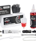All In One Shimano Hydraulic Brake Bleed Kit For Disc Brakes With 100 Ml Mineral Oil, Gloves, Bleed Block, Video Guide