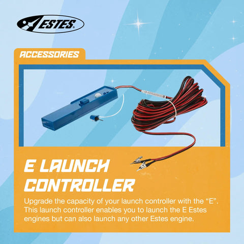 2230 E Launch Controller For Model Rockets And Kits, Easy Electric Ignition And Safe Ignition System, Versatile Pad Accessory