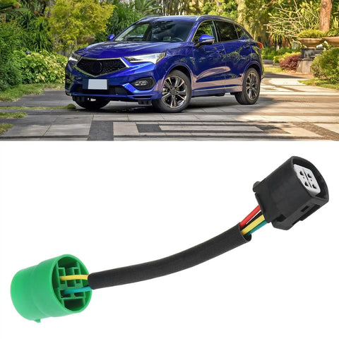 Keep Your Ride Cruising With This OBD1 To OBD2 Alternator Adapter Jumper For Honda Civic And Acura Models 1988 To 1995. Green wiring connector.