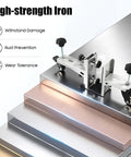 Pro Grade Door Installation Tool Kit For DIYers And Pros 2 Piece Framing And Lifter Set Handles Up To 300 Lbs Adjustable Door Thickness