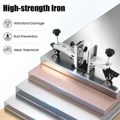 Pro Grade Door Installation Tool Kit For DIYers And Pros 2 Piece Framing And Lifter Set Handles Up To 300 Lbs Adjustable Door Thickness