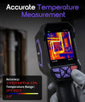 Pro Grade Thermal Imaging Camera With 240 X 240 IR Resolution And Heat Vision Clarity Two Point Eight Inch LCD Screen Less Than 50 mK Sensitivity And Smooth 25 Hz Frame Rate For Fast On Site Heat Detection, handheld camera
