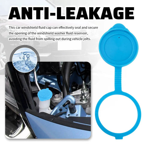Windshield Washer Fluid Cap Replacement For Acura RDX MDX ILX And Honda CR-V Civic No-Fuss Direct Fit OE-Grade Reservoir Cap 38513-SC4-672 Easy Install Car Accessory shown installed and separately