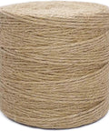 1000 Ft 3Mm Natural Jute Twine Rope Heavy Duty Garden String Bulk Roll for bundling, crafts, and gift wrapping.