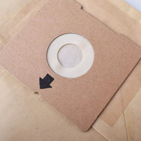 Cardboard mount of 20 Pack Replacement Dust Bags For Zing Canister Vacs Compatible With 4122 4122D 1668 1668C 1668W 2154A 2154C 2154W 1608 And PowerForce Models Durable Easy To Install And Great For Everyday Cleanup