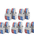 SPL-42/62 Quick Connect Wire Terminals Kit Universal Easy Snap On Quick Connectors 10 Pcs with 3 mm mounting holes