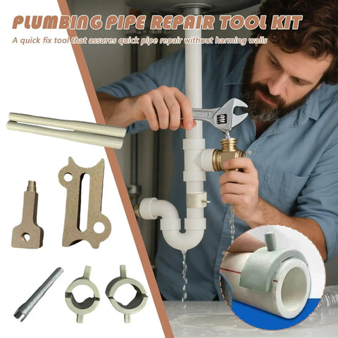 Quick Fix Pipe Repair Kit For Sprinkler Systems Garden Plumbing And Marine Vessels Multi Size Compatibility Leak Stopper Set