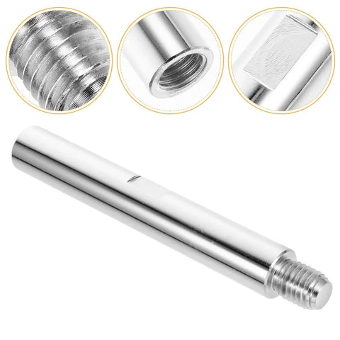 Polishing And Grinding Extension Rod For Bench Drill And Angle Grinder, Threaded Shaft Rotary Polisher Accessory, steel rod image