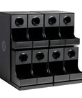 8 Count Modular Coffee Pod Merchandiser For Commercial Use - Slim, Gravity-Dispense Design with Easy Access for Pods