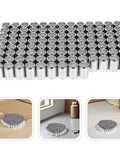200 Pcs Stainless Steel Compression Hose Ferrules For Air Hoses And Hydraulic Lines Prevent Liquid And Gas Leaks Boost Workflow Efficiency Pro Grade Durable For Petroleum And Marine Jobs Corrosion Resistant stacked on white background