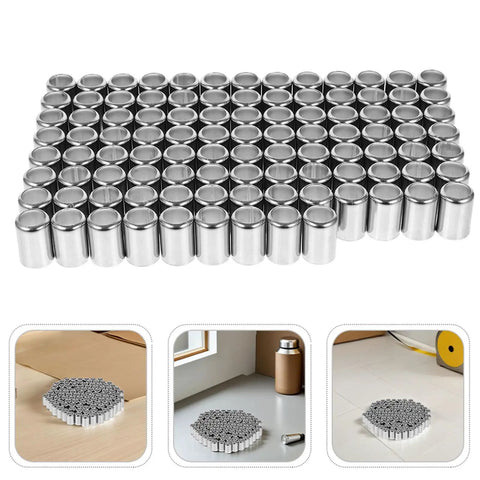200 Pcs Stainless Steel Compression Hose Ferrules For Air Hoses And Hydraulic Lines Prevent Liquid And Gas Leaks Boost Workflow Efficiency Pro Grade Durable For Petroleum And Marine Jobs Corrosion Resistant stacked on white background