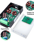 60A MPPT Solar Charge Controller 12V 24V 36V 48V With 160V PV Input LCD Display Four Stage Charging internal components