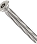 Top Shelf 18 8 Stainless Steel Socket Cap Screws Boasting Pin In Star Drive Anti Tamper Flat Countersunk Heads 1 4 20 Thread 1 Inch Length Pack Of 10