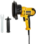 Rotary Sander With Variable Speed 0-3700 OPM 6 Amp Beefy Motor 5 Inch Sanding Pad Dust Shroud Vacuum Ready for home renovations