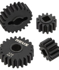 Steel Overdrive Portal Gears For Axial Capra 1.9 UTB SCX10 III RC Crawlers Pinion Range 13-22T, 45 Hardened Steel shown.