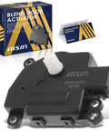 Plug And Play Aftermarket HVAC Air Door Actuator For Ford F 150 2015 Through 2018 F 250 2017 Through 2018 F 350 Super Duty 2017 Through 2018 Expedition 2018 Lincoln Navigator 2018 Lobo 2015 Through 2018 Climate Control Replacement, AISIN box and manual