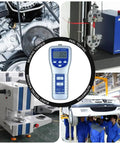 Heavy Duty Digital Force Gauge With 100 Kg Capacity Dual Hook Tension And Compression Tester For Industrial Lab And Quality Control Applications Push Pull Gauge FG5100 on motor and peel test applications