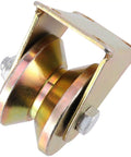 8 Pack 2 Inch V Groove Wheels Built Like A Tank Using Bombproof 1045 Steel And Rust Busting Plating To Roll Ridiculously Smooth on heavy duty sliding gate.