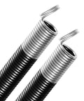210 Lb Heavy Duty Double Loop Garage Door Extension Spring Two Pack White Workhorse For Easy Garage Door Replacement And Repair Fits Standard Doors And Torsion Systems
