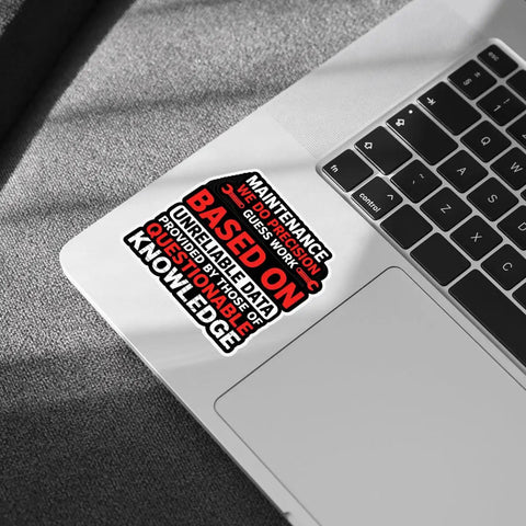Funny Technician Humor Vinyl Sticker Pack For Toolbox Laptop Helmet Water Bottle And Journal Waterproof Decals 3 Inch Durable
