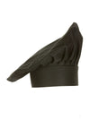 Unisex Black Chef Hat With Adjustable Velcro Closure One Size Fits Most Durable Poly Cotton Kitchen Accessory For Pro Chefs And Home Cooks Machine Washable