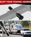 Tough As Nails Locking Trailer Hitch Pin For Two Inch And Two Point Five Inch Receivers With Five Eighth Inch Pin Diameter, weatherproof design.