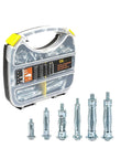 Heavy Duty Zinc Plated Steel Molly Bolt Anchors Kit For Drywall Hollow Wall Drive Anchors Set In 68 Piece Multiple Sizes Tough Sure Fit Mounts