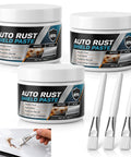 Hit The Garage And Fix That Rust Real Quick With Car Metal Rust Repair Paste And Brush 3 Pack Stops Corrosion Dead with brushes.