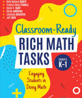 Cover of Classroom Ready Math Tasks For K And 1st Grade That Make Deep Learning Fun, Hands-On Lessons, Getting Students Hooked On Doing Math, Rich Activities For Early Grades.