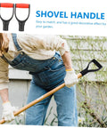 Heavy Duty Shovel Handle Replacement Grip For Garden Tools Spade Ergonomic No Slip Anti Slip Comfort Grip Perfect DIY Upgrade