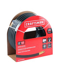 Heavy Duty Rubber Air Hose Three Eighths Inch By Fifty Feet, 300 PSI, Oil And Abrasion Resistant, packaging view