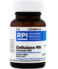 Go To Lab Grade Enzyme For Research High Activity Cellulase RS Enzyme Onozuka RS Derived From Mutant Trichoderma Viride Not For Food Or Drug Use 5 Grams Ideal For Lab Testing And Biotech Applications, 5 g bottle