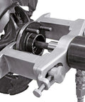 Universal Compact Wheel Bearing Removal And Installation Tool Set for attaching and extracting bearings in tight spaces