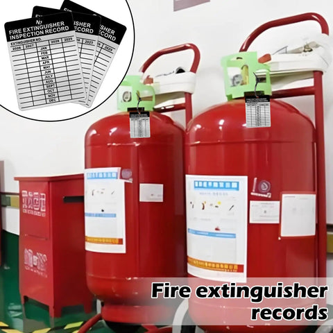 Keep Your Worksite Compliant With These Hella Durable Metal Fire Extinguisher Inspection Tags Designed For On Point Monthly Safety Checks And Zero Stress Record Keeping