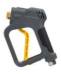 Snubby Pressure Washer Gun With Foam Cannon Attachment for thick clinging foam short handle design for gas or electric washers