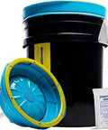 Pad Washer Pro Kit With Clean Bucket Setup And Pro Grade Pump Removable Basin For Wool And Foam Buffing Pads Pure Flo Technology